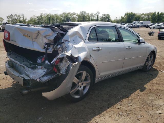 1G1ZF5E77CF151453 - 2012 CHEVROLET MALIBU 3LT SILVER photo 3