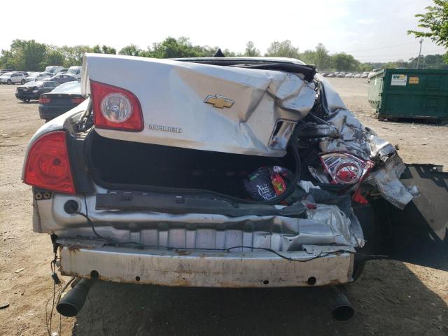 1G1ZF5E77CF151453 - 2012 CHEVROLET MALIBU 3LT ვერცხლისფერი ფოტო 6