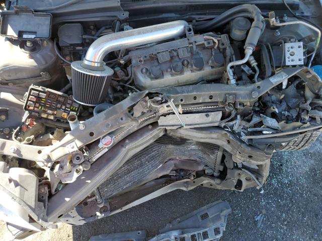 2HGES26734H618657 - 2004 HONDA CIVIC EX GRAY photo 11