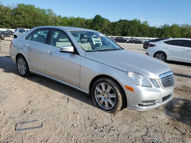 WDDHF5KB0CA655504 - 2012 MERCEDES-BENZ E 350 SILVER photo 4