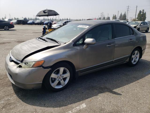 1HGFA16816L144157 - 2006 HONDA CIVIC EX CHARCOAL photo 1