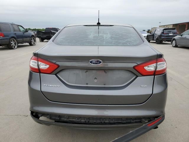 3FA6P0H77DR163098 - 2013 FORD FUSION SE GRAY photo 6