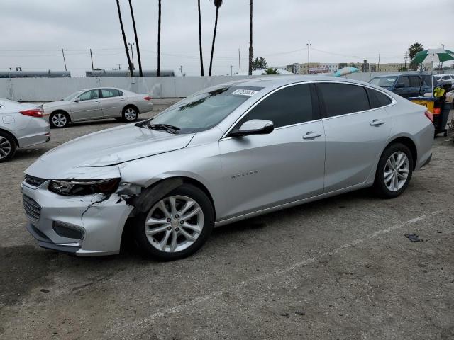 1G1ZF5SU0JF269299 - 2018 CHEVROLET MALIBU HYBRID SILVER photo 1