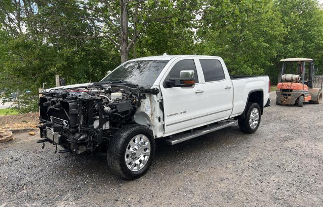 1GT120E8XFF596690 - 2015 GMC SIERRA K2500 DENALI WHITE photo 2