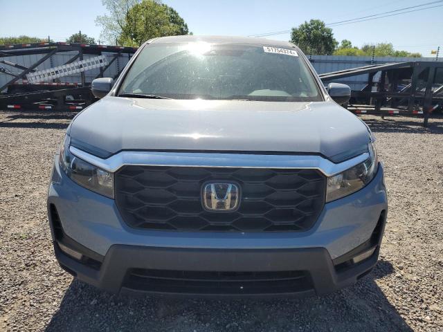 5FNYF7H50NB002821 - 2022 HONDA PASSPORT EXL BLUE photo 5