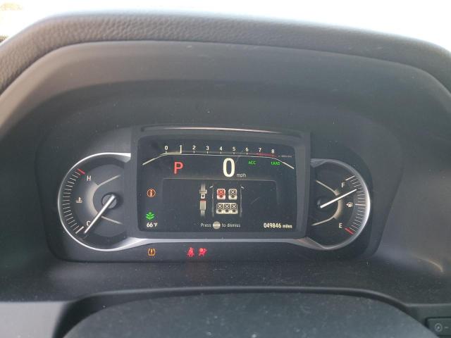 5FNYF7H50NB002821 - 2022 HONDA PASSPORT EXL BLUE photo 9