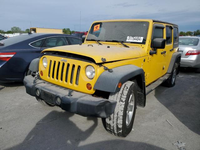 1J4GA39158L509787 - 2008 JEEP WRANGLER U X YELLOW photo 1