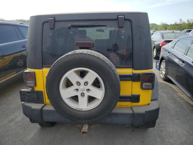 1J4GA39158L509787 - 2008 JEEP WRANGLER U X YELLOW photo 6