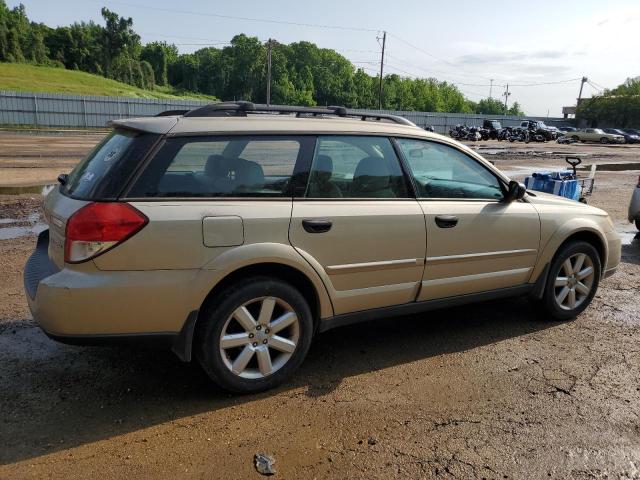 4S4BP61C187344564 - 2008 SUBARU OUTBACK 2.5I GOLD photo 3