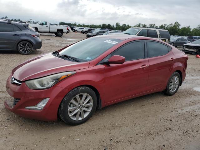 5NPDH4AEXGH689411 - 2016 HYUNDAI ELANTRA SE RED photo 1