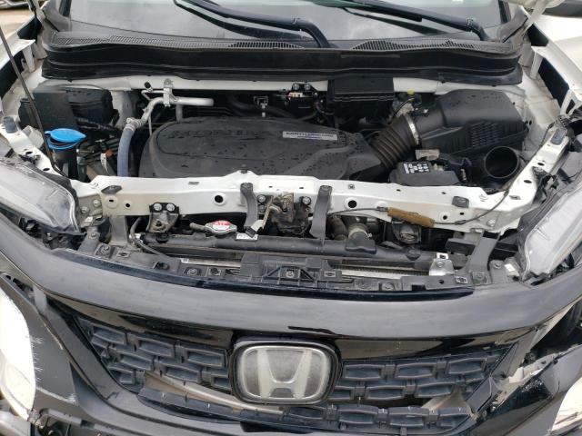 5FNYF7H54KB003515 - 2019 HONDA PASSPORT EXL WHITE photo 11