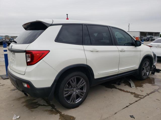 5FNYF7H54KB003515 - 2019 HONDA PASSPORT EXL WHITE photo 3