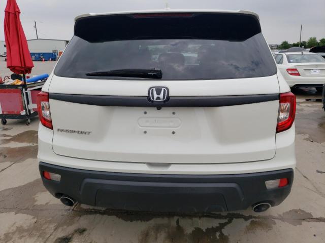 5FNYF7H54KB003515 - 2019 HONDA PASSPORT EXL WHITE photo 6