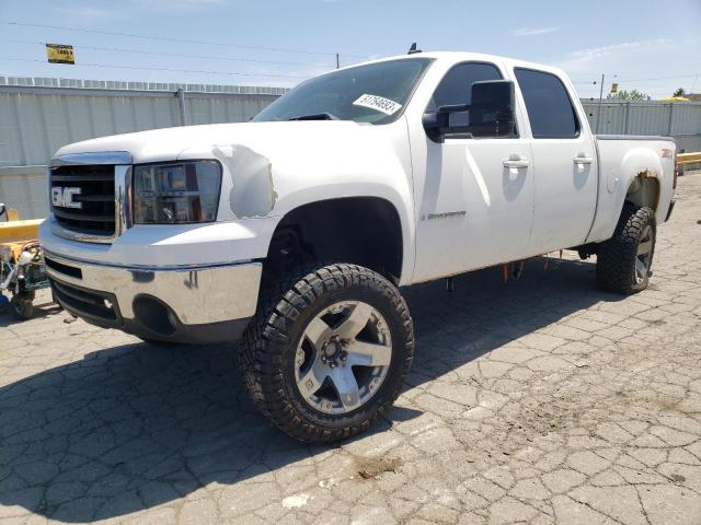 3GTEK23M19G161850 - 2009 GMC SIERRA K1500 SLE WHITE photo 1