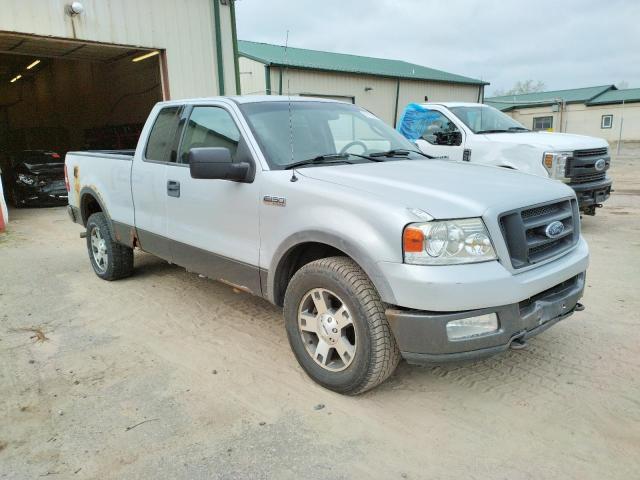 1FTPX14534NA99735 - 2004 FORD F-150 SILVER photo 4