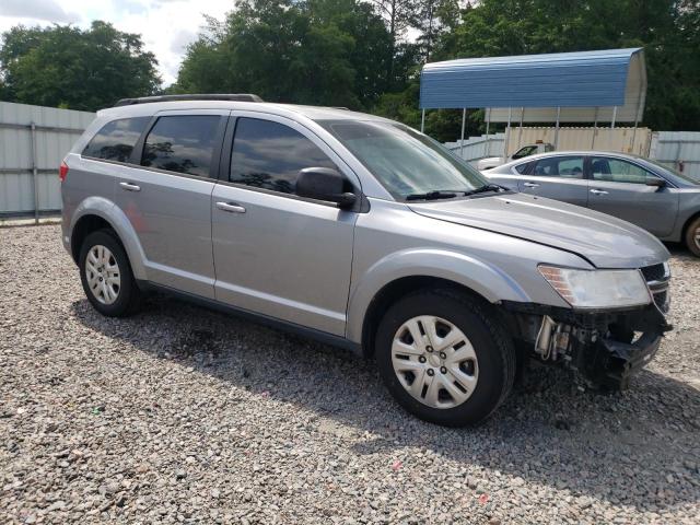 3C4PDCAB8JT428519 - 2018 DODGE JOURNEY SE SILVER photo 4