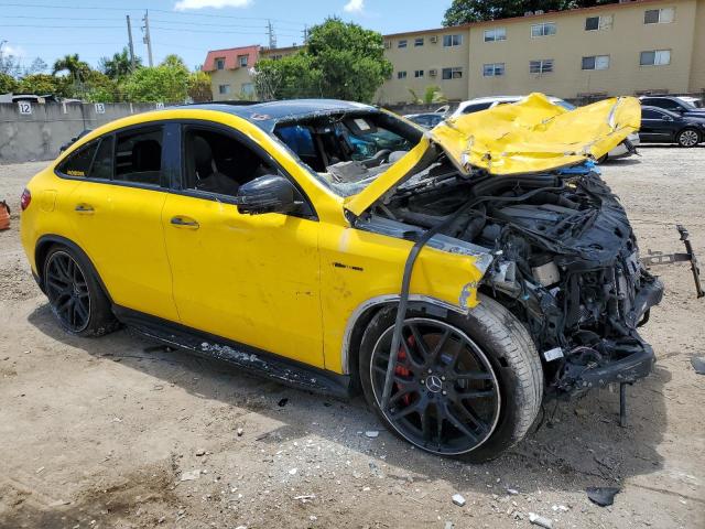 4JGED7FB8JA093997 - 2018 MERCEDES-BENZ GLE COUPE 63 AMG-S YELLOW photo 4