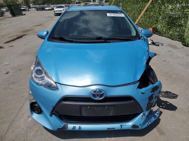 JTDKDTB33F1087398 - 2015 TOYOTA PRIUS C BLUE photo 5