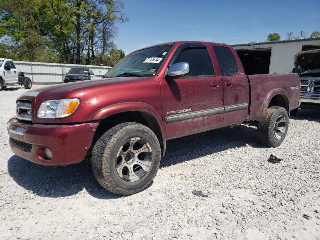 5TBBT44186S483018 - 2006 TOYOTA TUNDRA ACCESS CAB SR5 MAROON photo 1