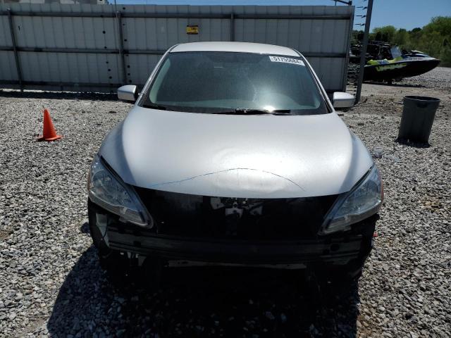 3N1AB7AP2DL785281 - 2013 NISSAN SENTRA S SILVER photo 5