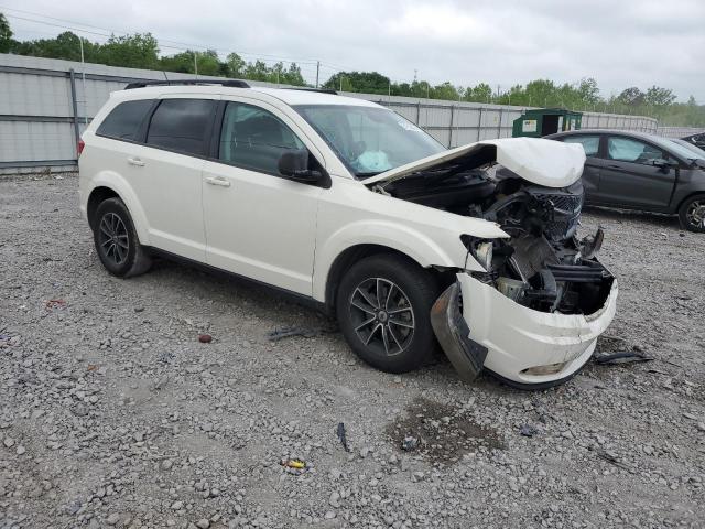 3C4PDCAB0JT383401 - 2018 DODGE JOURNEY SE WHITE photo 4