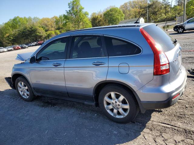 JHLRE48757C039079 - 2007 HONDA CR-V EXL BLUE photo 2