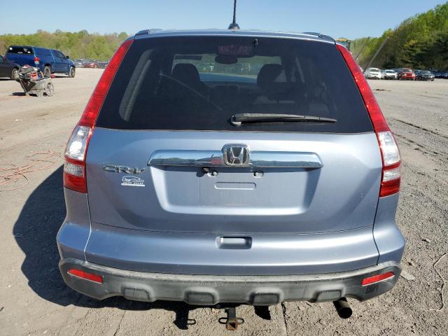 JHLRE48757C039079 - 2007 HONDA CR-V EXL BLUE photo 6