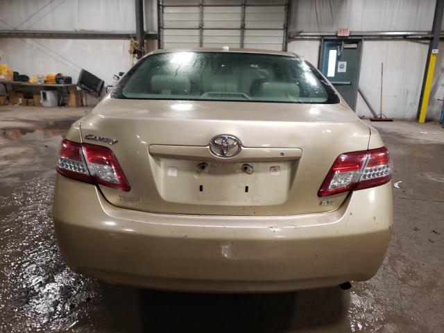 4T1BF3EK9BU709746 - 2011 TOYOTA CAMRY BASE TAN photo 6