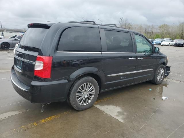 2C4RC1CG6ER248750 - 2014 CHRYSLER TOWN & COU TOURING L BLACK photo 3
