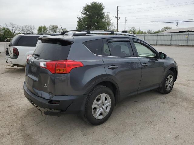 JTMBFREV9ED067230 - 2014 TOYOTA RAV4 LE GRAY photo 3