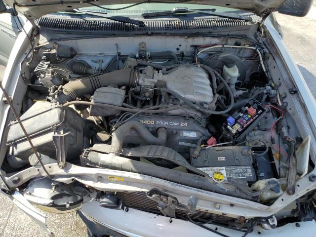 5TEGN92N84Z372379 - 2004 TOYOTA TACOMA DOUBLE CAB PRERUNNER SILVER photo 11