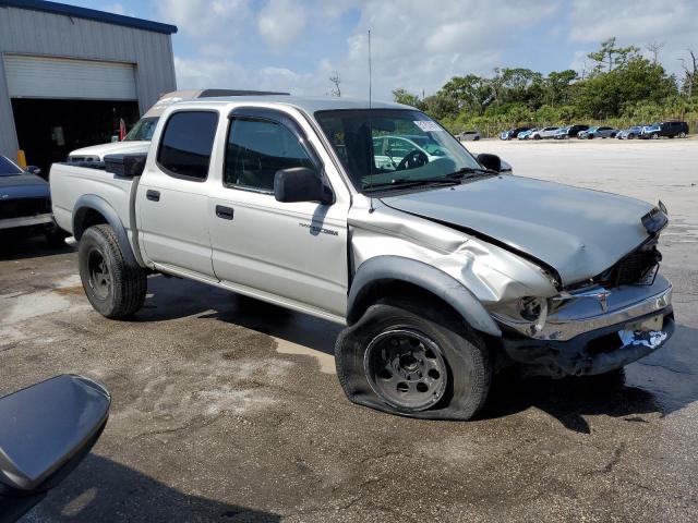 5TEGN92N84Z372379 - 2004 TOYOTA TACOMA DOUBLE CAB PRERUNNER SILVER photo 4