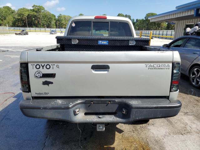 5TEGN92N84Z372379 - 2004 TOYOTA TACOMA DOUBLE CAB PRERUNNER SILVER photo 6