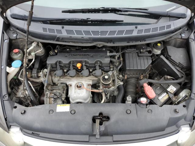 2HGFA16569H536932 - 2009 HONDA CIVIC LX GRAY photo 11