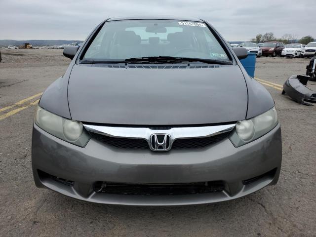 2HGFA16569H536932 - 2009 HONDA CIVIC LX GRAY photo 5