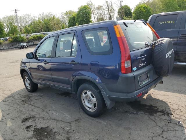 JHLRD78444C046885 - 2004 HONDA CR-V LX BLUE photo 2