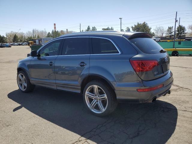 WA1DGAFEXDD004555 - 2013 AUDI Q7 PRESTIGE GRAY photo 2