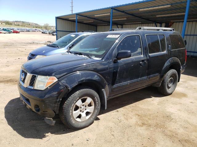 5N1AR18W57C612045 - 2007 NISSAN PATHFINDER LE 黑色 照片 1