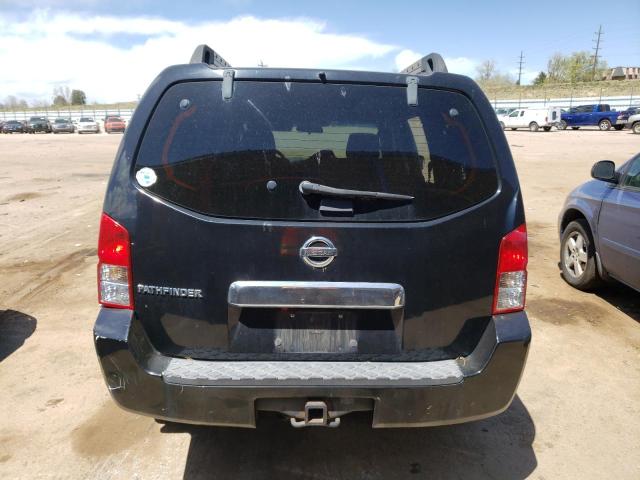 5N1AR18W57C612045 - 2007 NISSAN PATHFINDER LE 黑色 照片 6