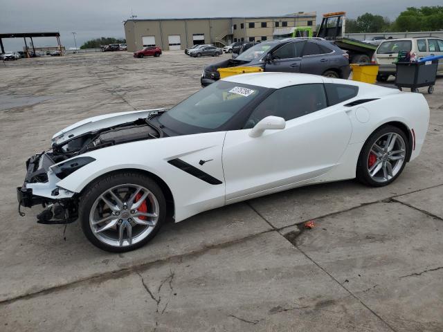 1G1YB2D7XK5113792 - 2019 CHEVROLET CORVETTE STINGRAY 1LT WHITE photo 1
