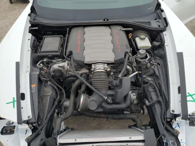 1G1YB2D7XK5113792 - 2019 CHEVROLET CORVETTE STINGRAY 1LT WHITE photo 11