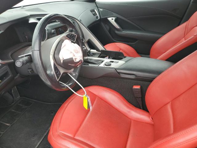 1G1YB2D7XK5113792 - 2019 CHEVROLET CORVETTE STINGRAY 1LT WHITE photo 7