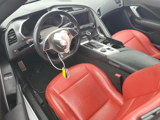 1G1YB2D7XK5113792 - 2019 CHEVROLET CORVETTE STINGRAY 1LT WHITE photo 8