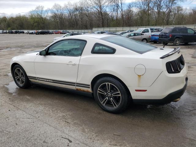 1ZVBP8AN9A5107045 - 2010 FORD MUSTANG WHITE photo 2