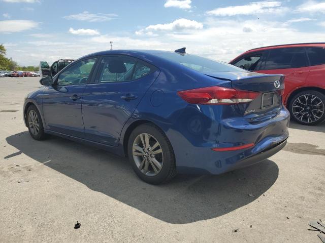 5NPD84LF2HH164205 - 2017 HYUNDAI ELANTRA SE BLUE photo 2