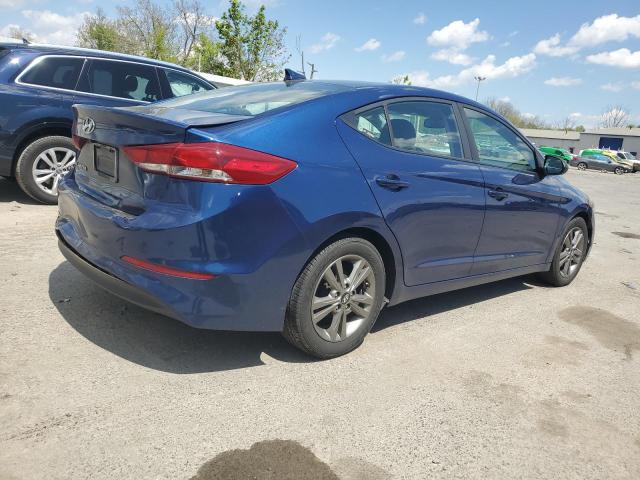 5NPD84LF2HH164205 - 2017 HYUNDAI ELANTRA SE BLUE photo 3