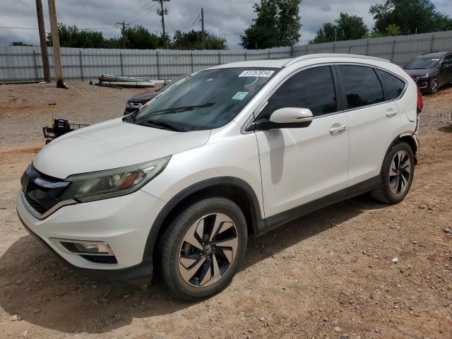 5J6RM3H95FL001372 - 2015 HONDA CR-V TOURING WHITE photo 1