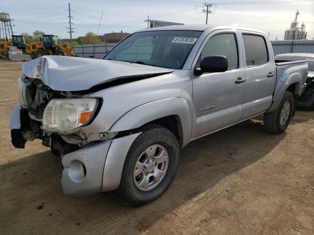 5TEJU62NX6Z266302 - 2006 TOYOTA TACOMA DOUBLE CAB PRERUNNER SILVER photo 1