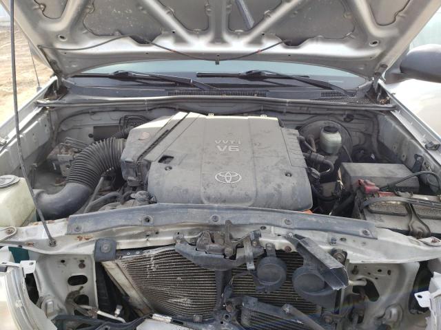 5TEJU62NX6Z266302 - 2006 TOYOTA TACOMA DOUBLE CAB PRERUNNER SILVER photo 11