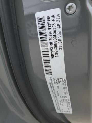 2C4RC1BG9NR213072 - 2022 CHRYSLER PACIFICA TOURING L GRAY photo 13